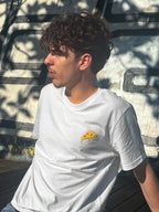 T-shirt brodé Pizza